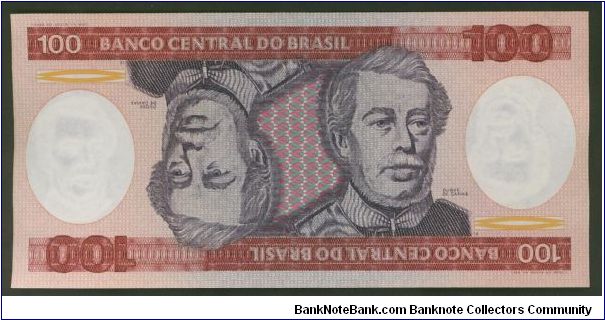 Brazil 100 Cruzeiros 1984 P198b Banknote