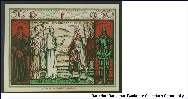 Banknote from Germany year 1921