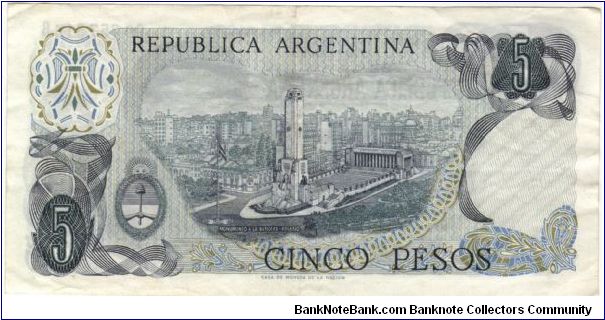 Banknote from Argentina year 1969