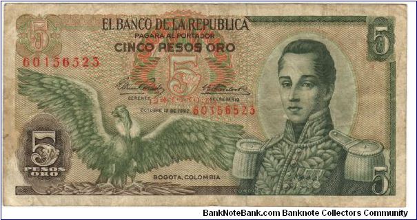 5 pesos Banknote