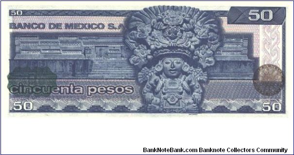 Banknote from Mexico year 1981