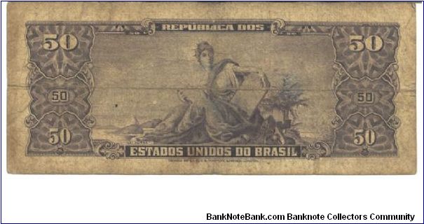 Banknote from Brazil year 1966