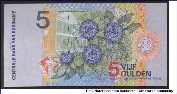 Banknote from Suriname year 2000