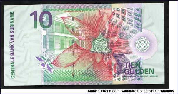 Banknote from Suriname year 2000