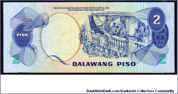 Banknote from Philippines year 1981