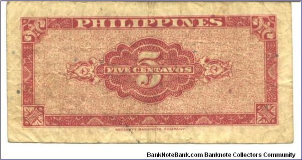 Banknote from Philippines year 1949