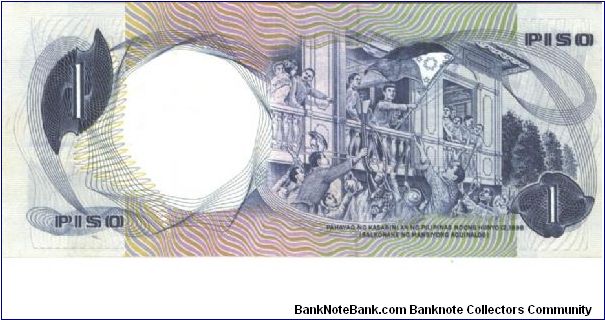 Banknote from Philippines year 1969