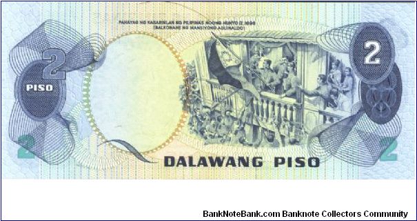 Banknote from Philippines year 1974