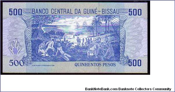 Banknote from Guinea-Bissau year 1990