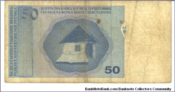 Banknote from Bosnia year 1988