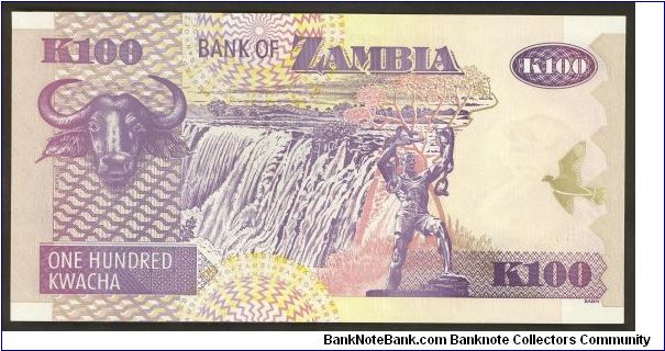 Banknote from Zambia year 2003