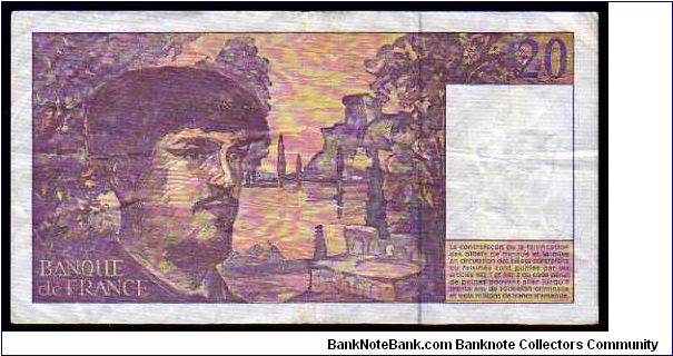 Banknote from France year 1994