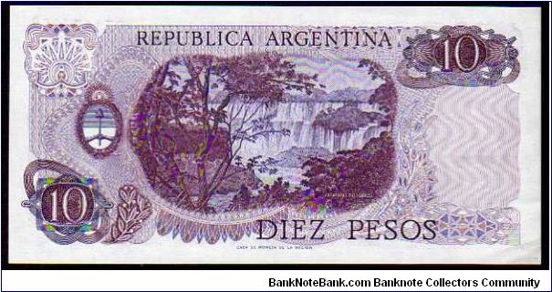 Banknote from Argentina year 1973