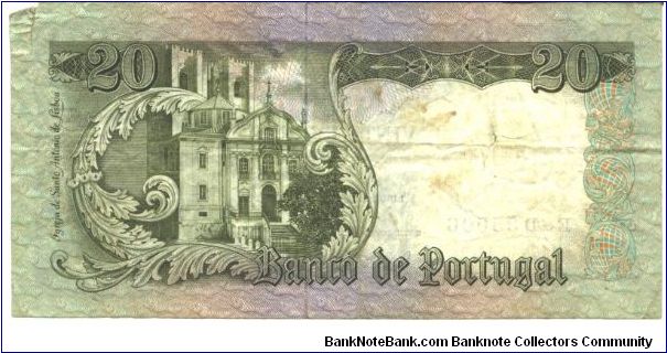 Banknote from Portugal year 1964