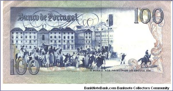 Banknote from Portugal year 1985