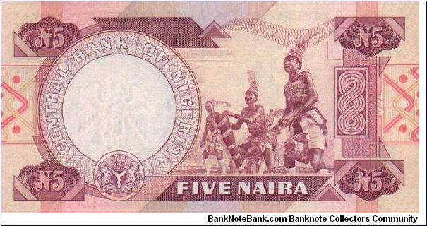 Banknote from Nigeria year 1984