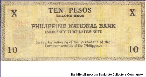 Banknote from Philippines year 1941