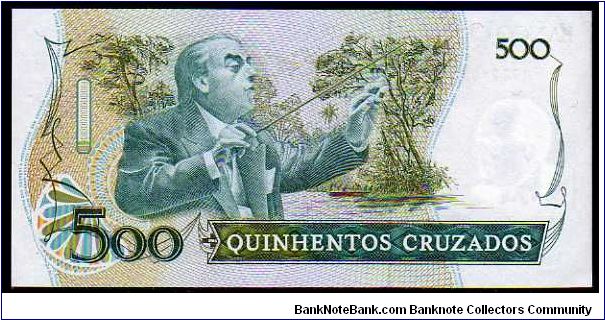 Banknote from Brazil year 1987