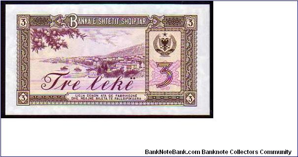 Banknote from Albania year 1976