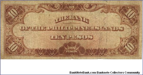 Banknote from Philippines year 1928