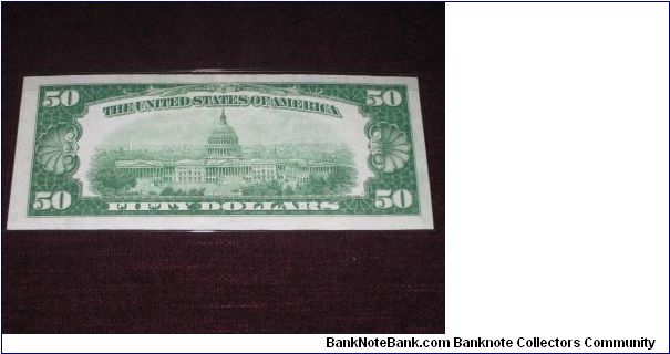 Banknote from USA year 1929