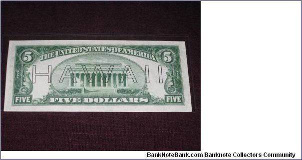 Banknote from USA year 1934