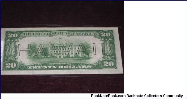 Banknote from USA year 1934