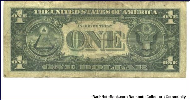 Banknote from USA year 1957