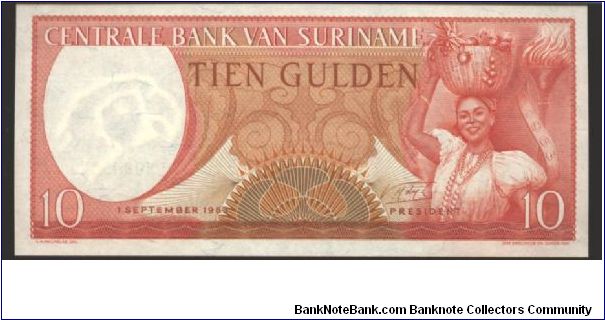 Orange on multicolour underprint Banknote