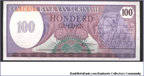 Purple on multicolour underprint Banknote