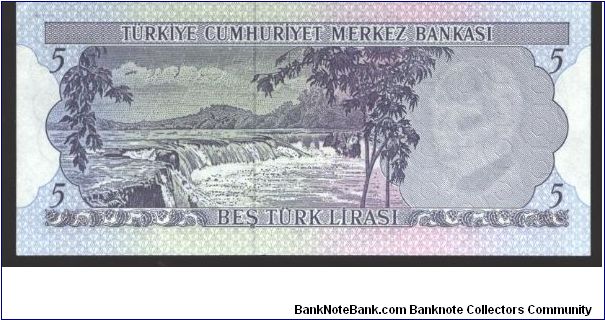 Banknote from Turkey year 1968