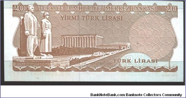 Banknote from Turkey year 1966