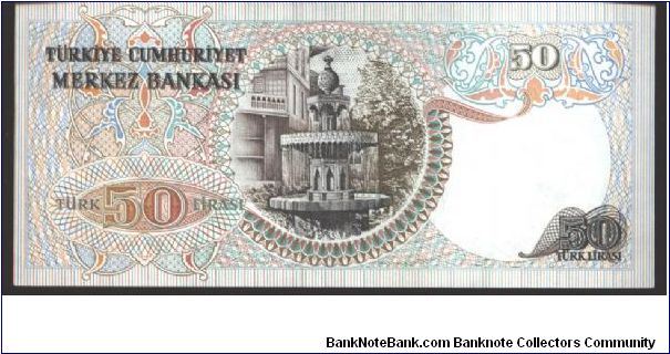 Banknote from Turkey year 1976