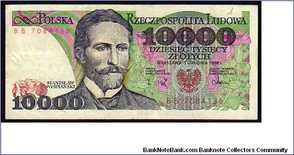 10'000 Zlotych
Pk 151b Banknote