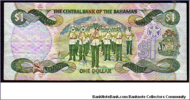 Banknote from Bahamas year 2001