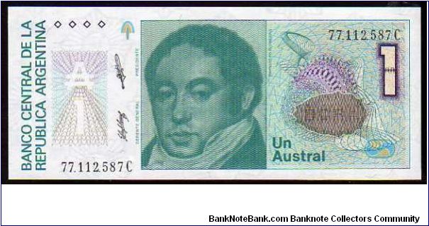 1 Austral__
Pk 323 Banknote