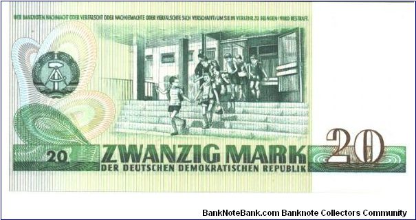 Banknote from Germany year 1975