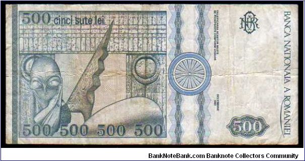 Banknote from Romania year 1992