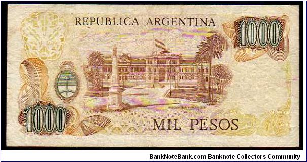 Banknote from Argentina year 1982