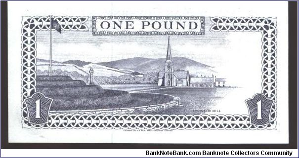 Banknote from Isle of Man year 1983