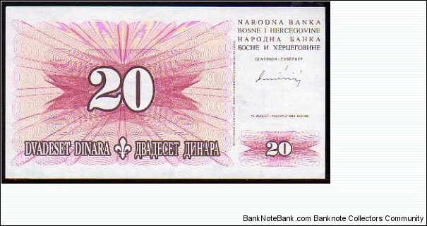 20 Dinara__
Pk 42 Banknote