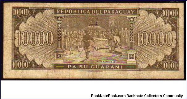 Banknote from Paraguay year 1998