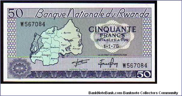 50 Francs
Pk 7c Banknote