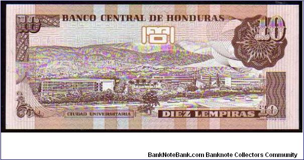 Banknote from Honduras year 2000