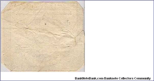 Banknote from France year 1793