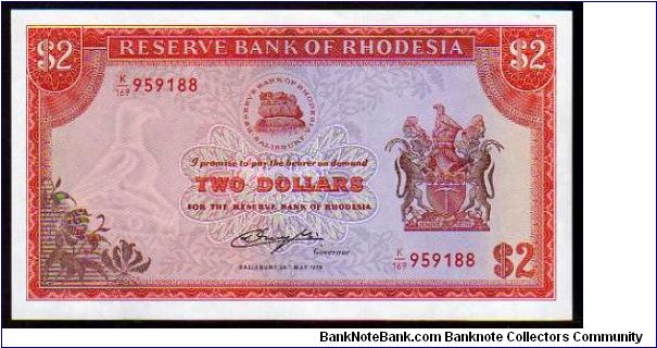 2 Dollars

Pk 31b Banknote