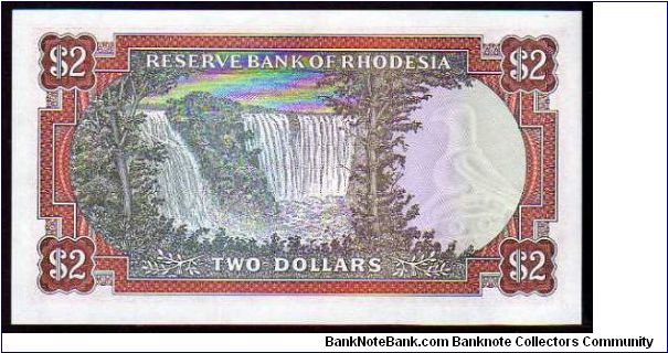 Banknote from Rhodesia year 1979