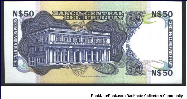 Banknote from Uruguay year 1987