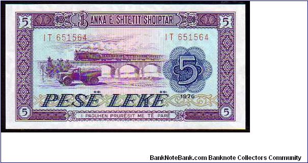 5 Leke__
Pk 42a Banknote