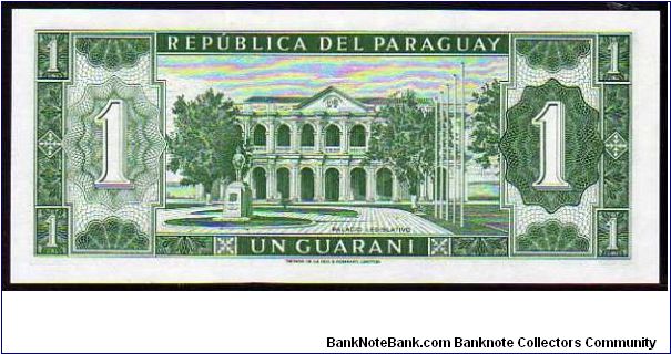 Banknote from Paraguay year 1963